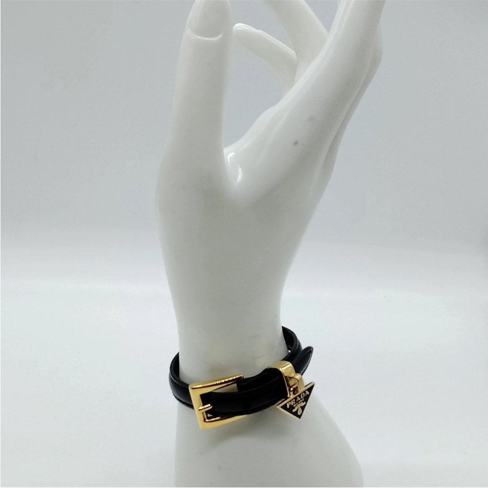 PRADA Saffiano Leather Bracelet - Picture 11 of 11